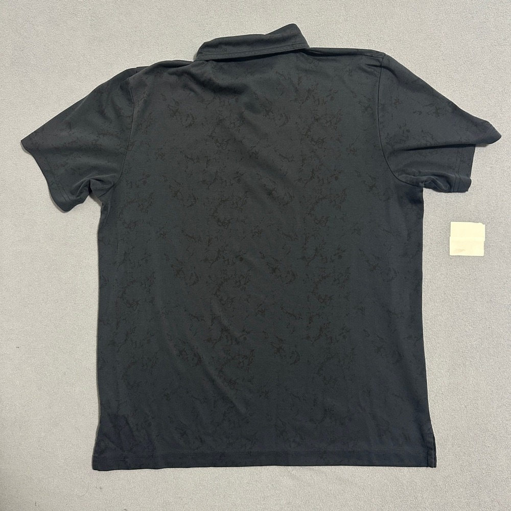 Travis‎ Mathew Textured Golf Polo Shirt Short Sleeve Casual Blue Mens Size L - Picture 2 of 12